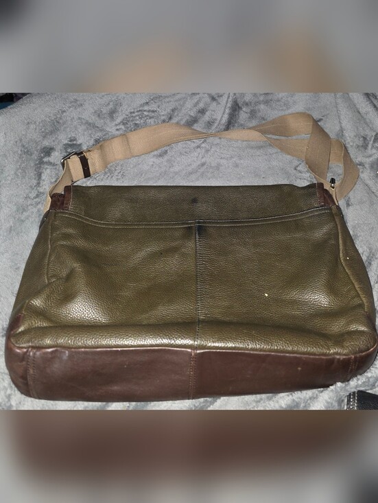 coach camden leather sling backpack West Pack Bag 2540 Brown Pebble Crossbody Features an adjustable strap Coach Camden Olive Green and